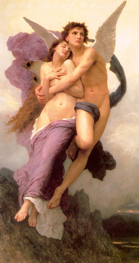"The Abduction of Psyche" by William-Adolphe Bouguereau