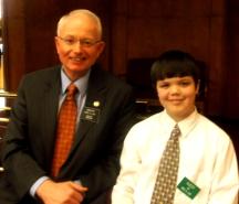 Senator Gary Lee (District XX) and Abel Nelson